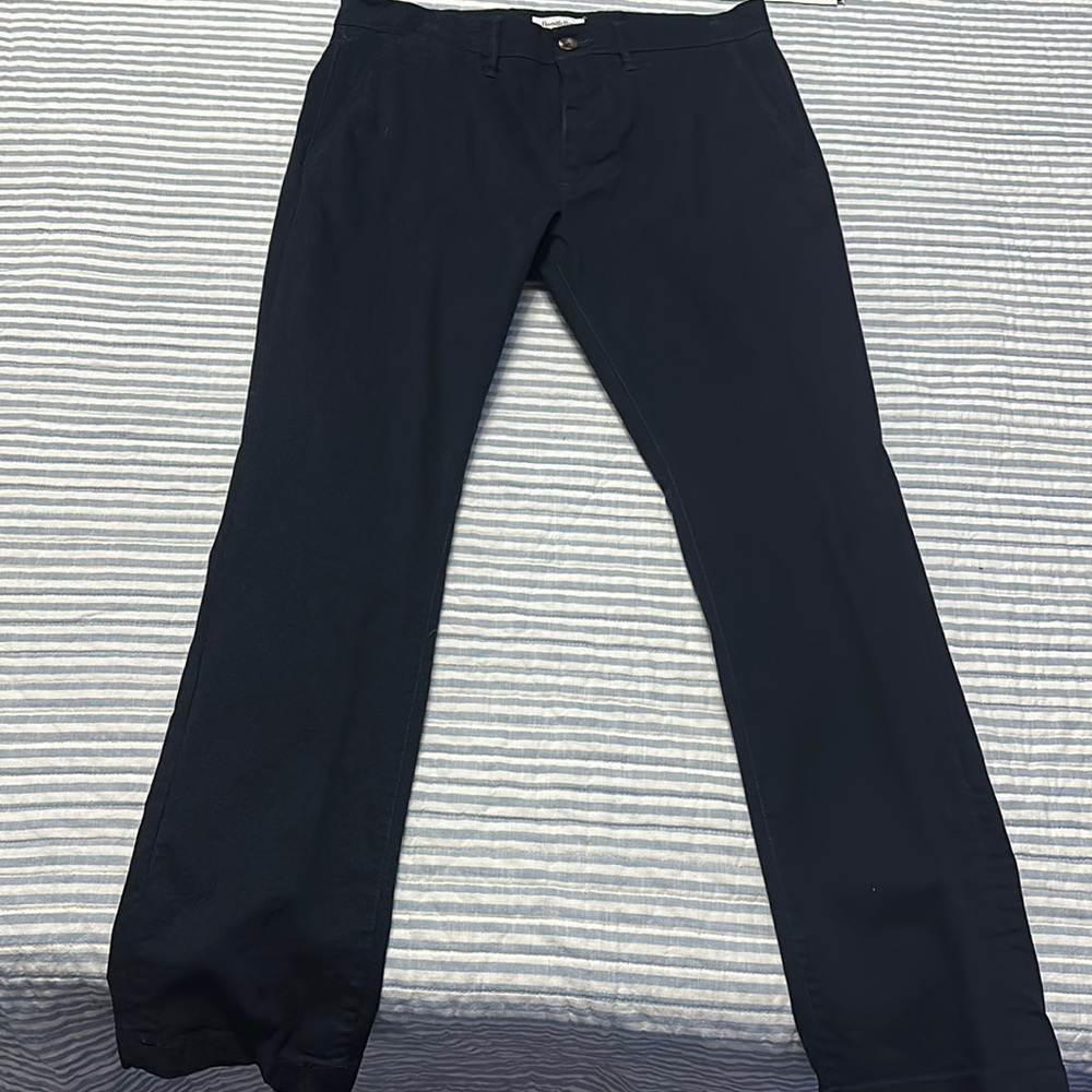 Men’s Goodfellow Slim Fit Chinos 32x30 Navy Blue